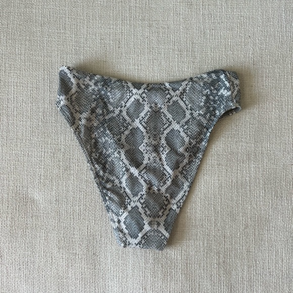 Frankie's Bikinis Jetty Bikini Bottom Python - Picture 8 of 9